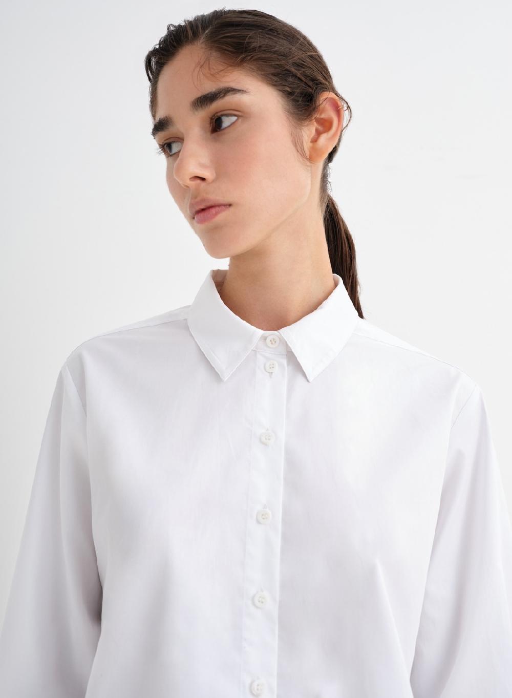 Etiqueta Negra Camisa Ruedo Poplin