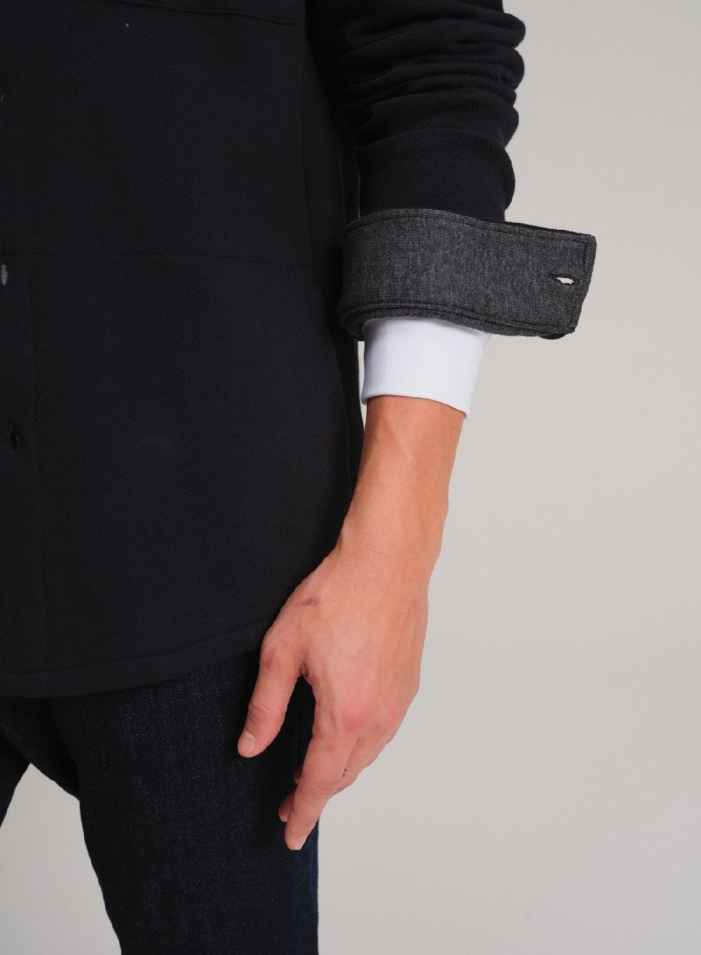 Etiqueta Negra Camisaco Doble Faz