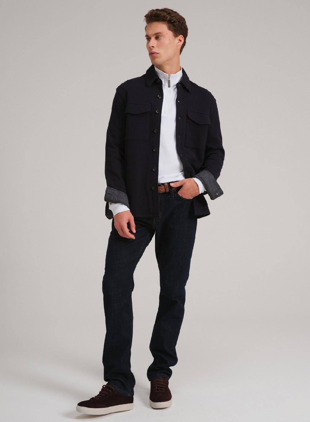 Etiqueta negra Camisaco Doble Faz