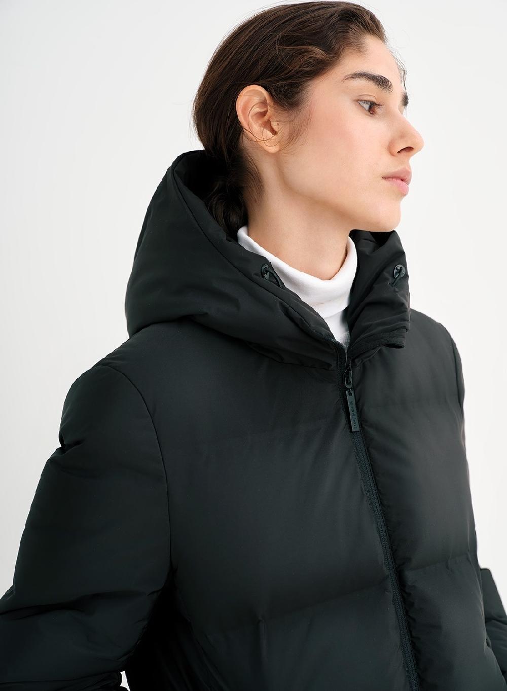 Etiqueta Negra Campera Corta Pluma