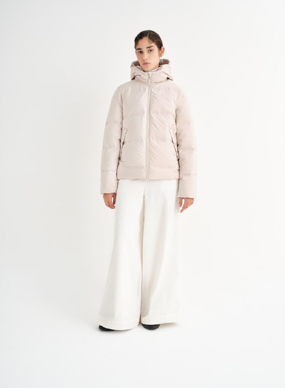 Etiqueta negra Campera corta pluma