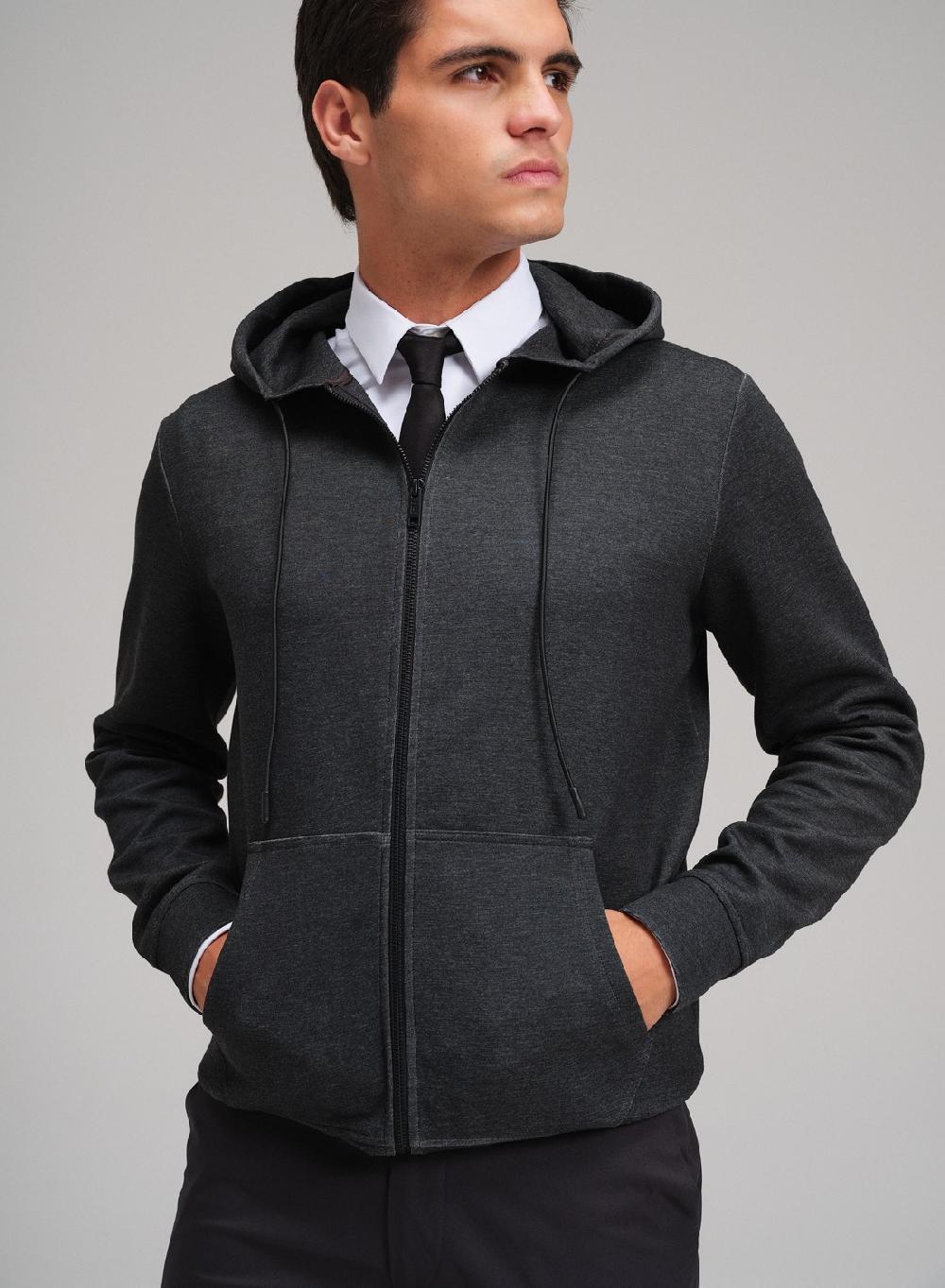 Etiqueta Negra Campera Hoodie Scuba Oversize