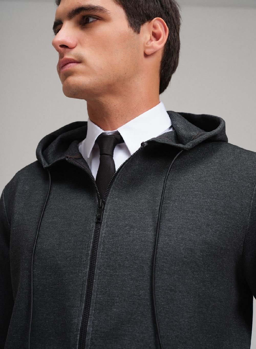 Etiqueta Negra Campera Hoodie Scuba Oversize