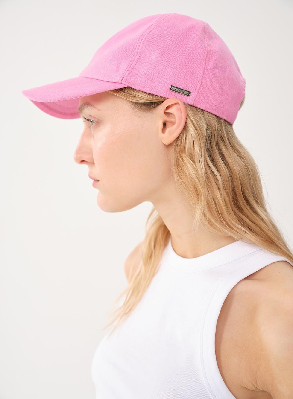 Etiqueta negra Cap lino