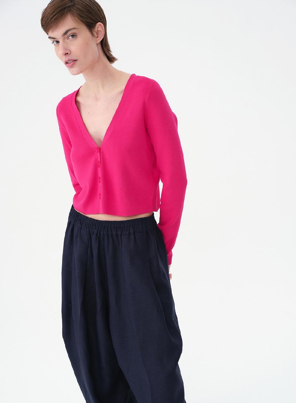 Etiqueta Negra Cardigan Tejido