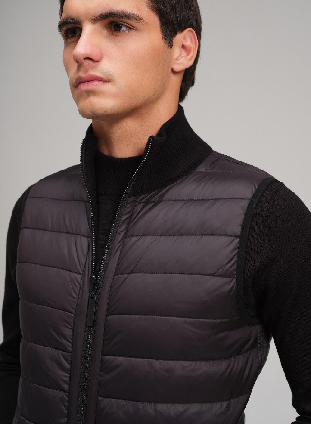 Etiqueta Negra Chaleco Reversible Merino