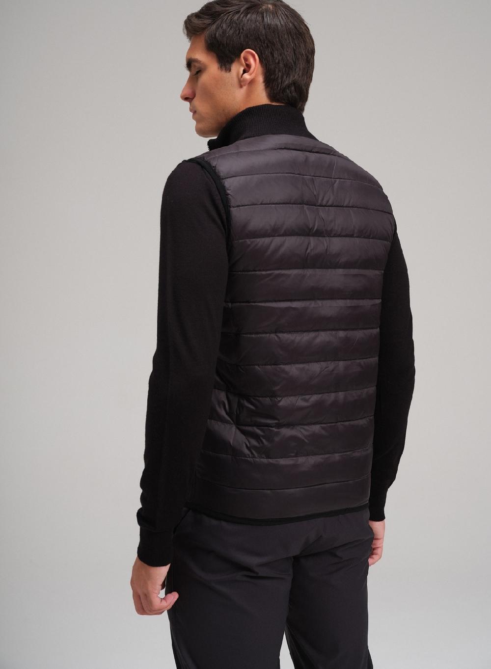 Etiqueta Negra Chaleco Reversible Merino