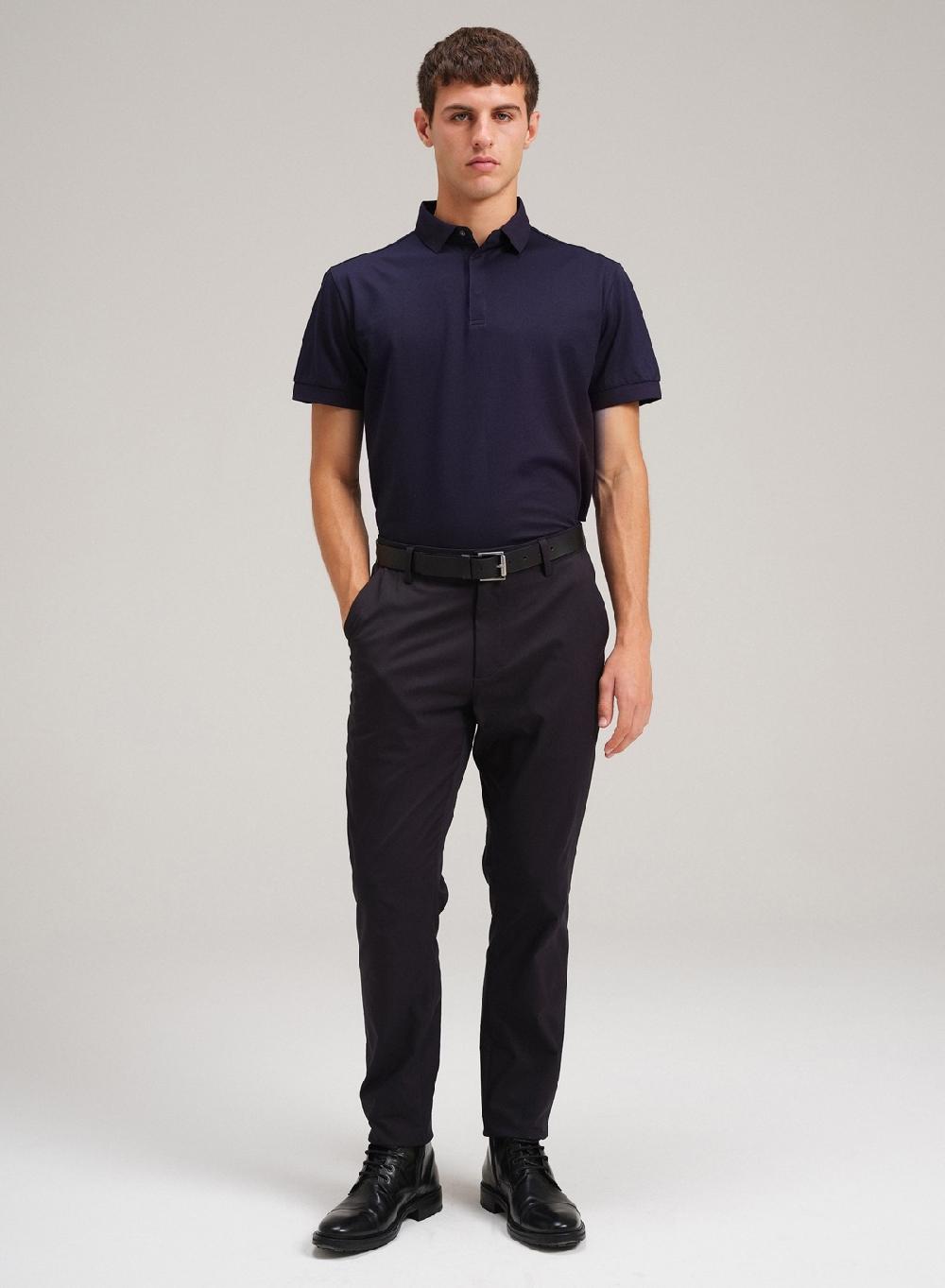 Etiqueta Negra Chomba Cartera Tapada Pique Tech