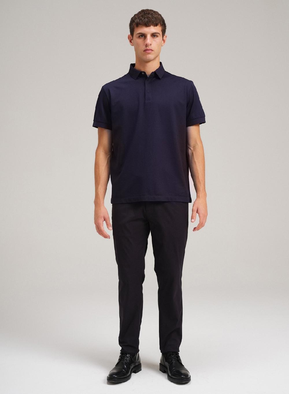 Etiqueta negra Chomba cartera tapada pique tech