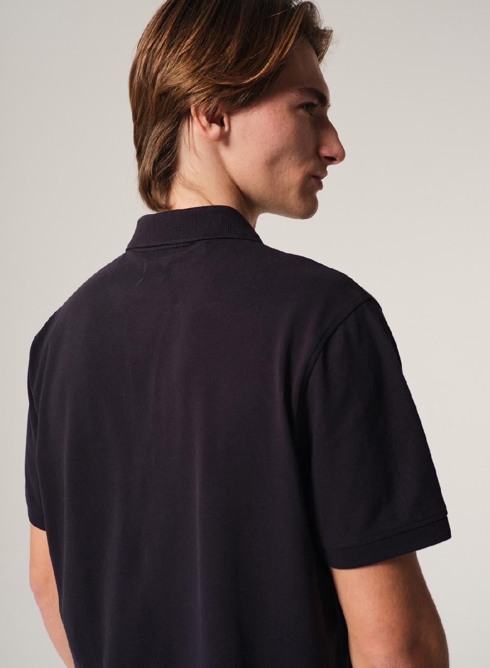 Etiqueta Negra Chomba Pique Garment Wash