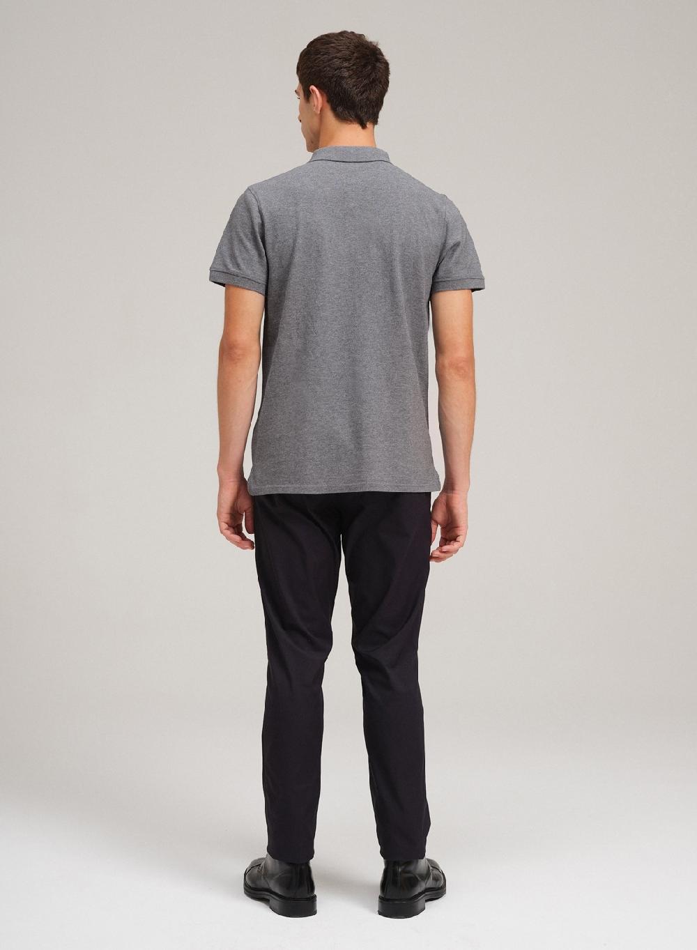 Etiqueta Negra Chomba Pique Garment Wash