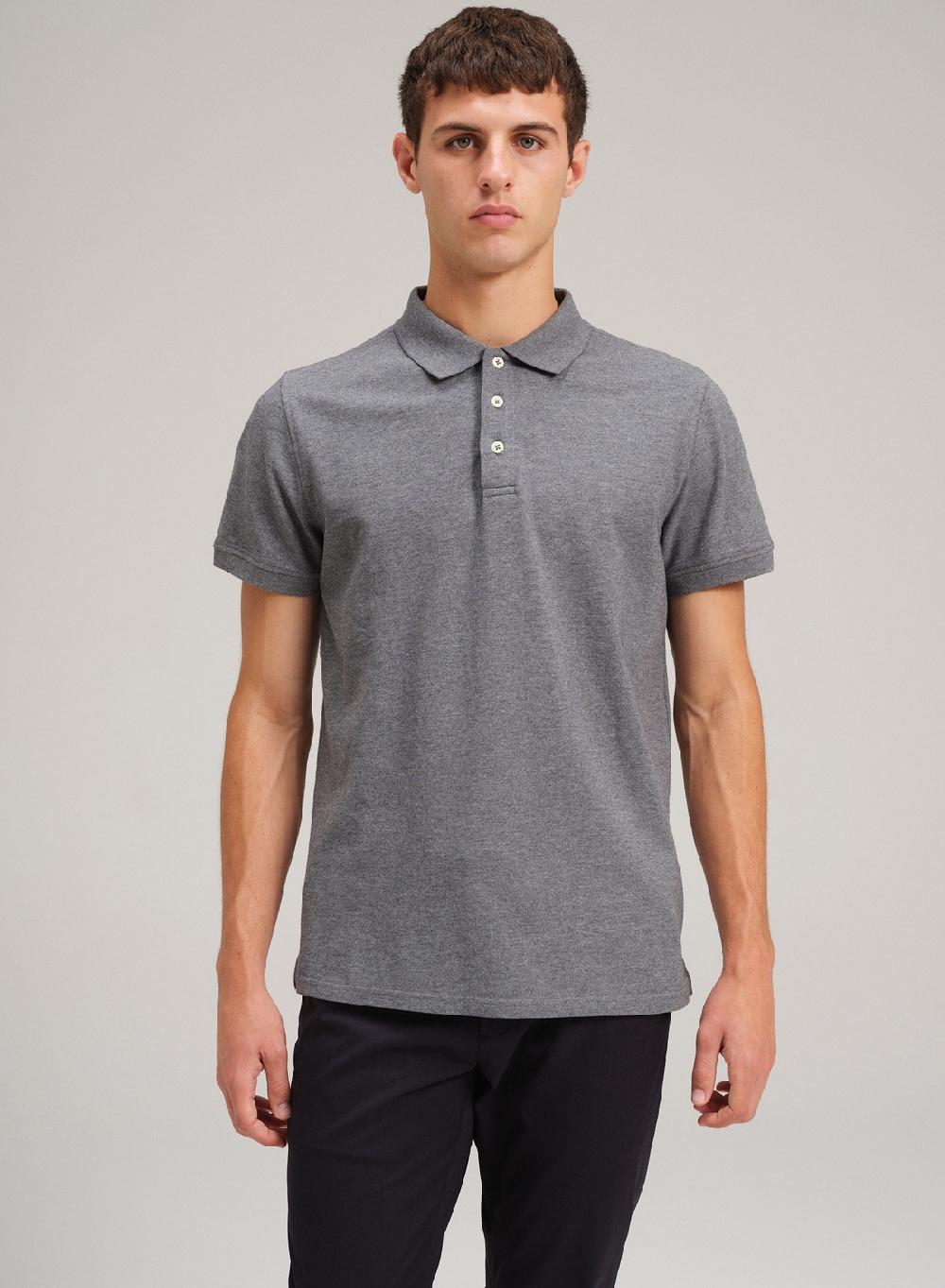 Etiqueta Negra Chomba Pique Garment Wash