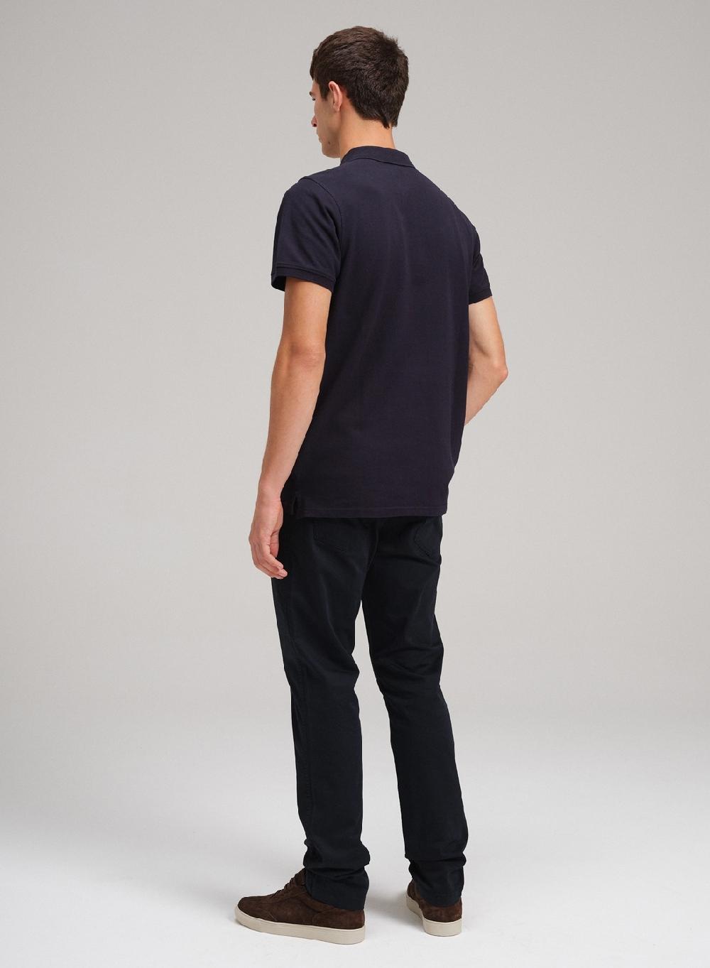 Etiqueta Negra Chomba Pique Garment Wash