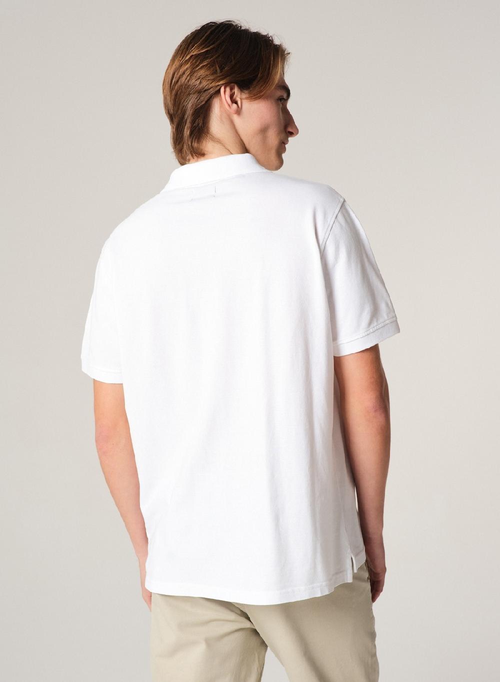 Etiqueta Negra Chomba Pique Garment Wash