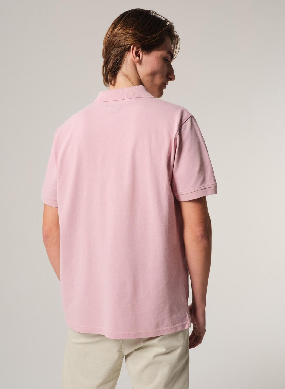 Etiqueta Negra Chomba Pique Garment Wash