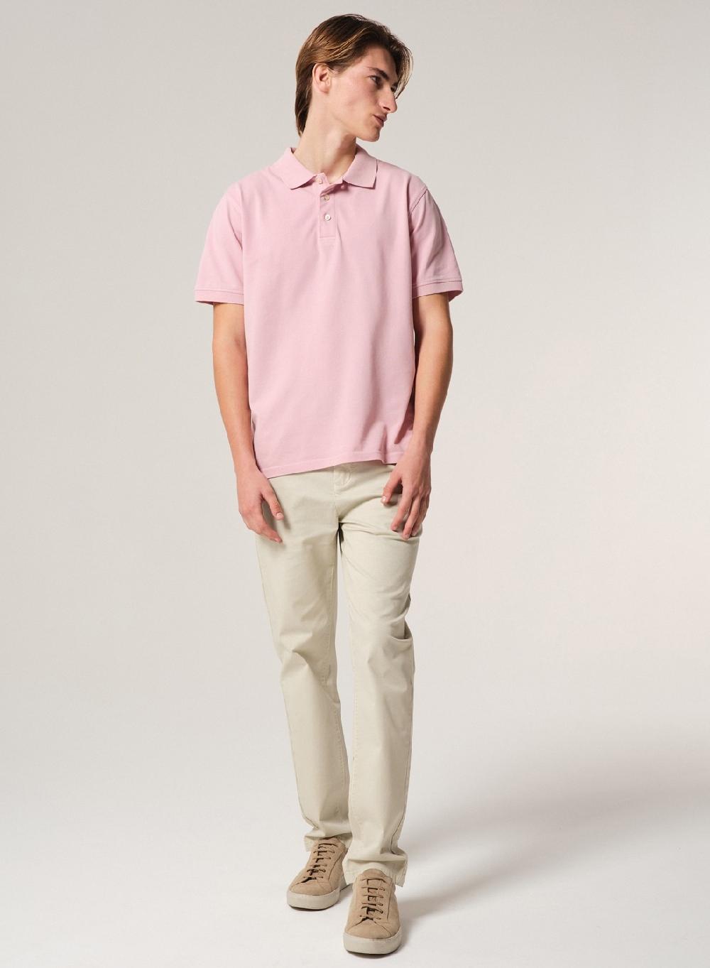 Etiqueta Negra Chomba Pique Garment Wash