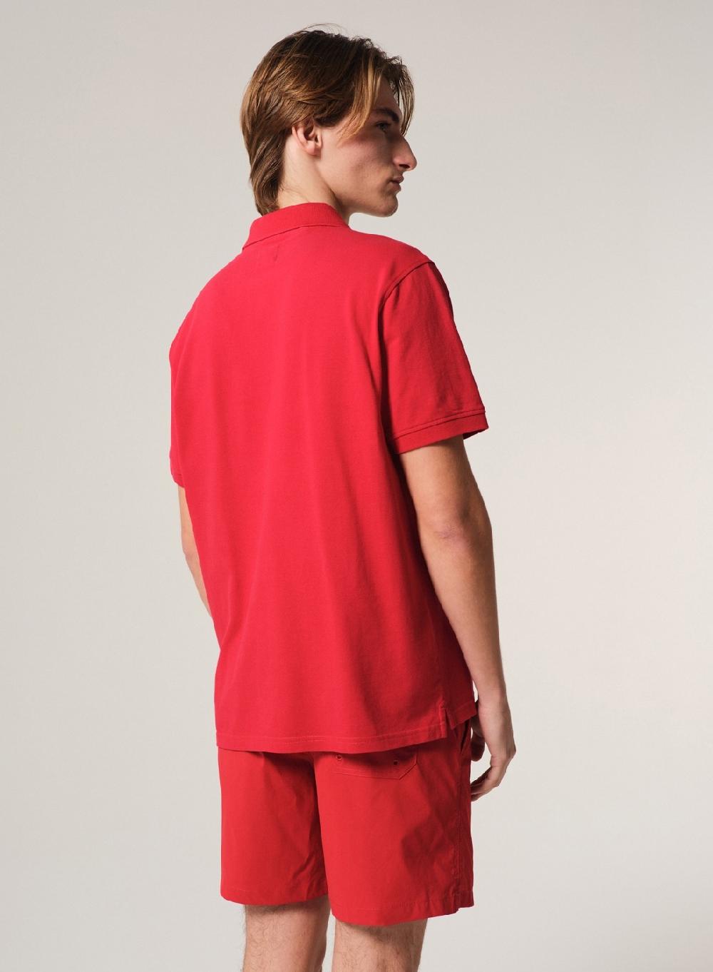 Etiqueta Negra Chomba Pique Garment Wash