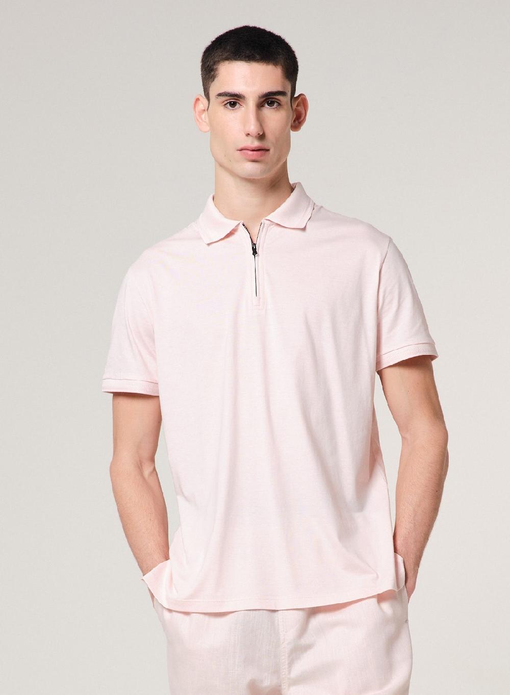 Etiqueta Negra Chomba Rib Cierre Luxury