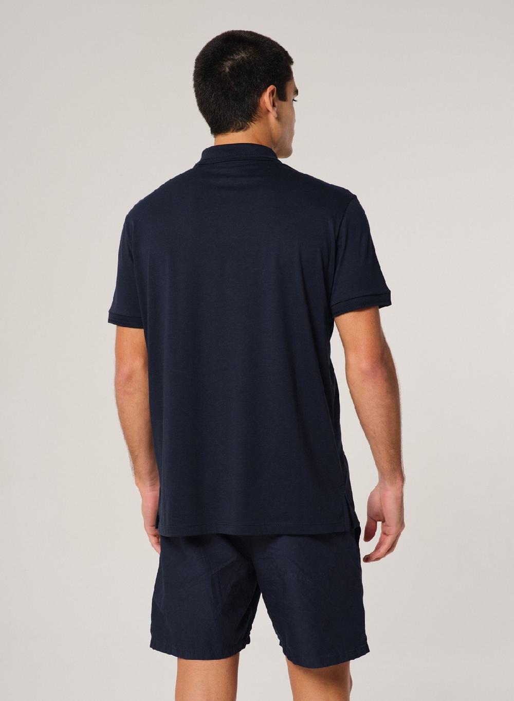 Etiqueta Negra Chomba Rib Cierre Luxury