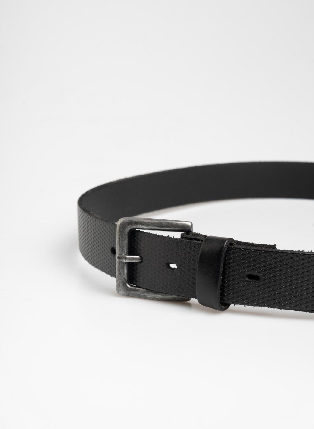 Etiqueta Negra CINTURON VINTAGE LONJA GRABADO