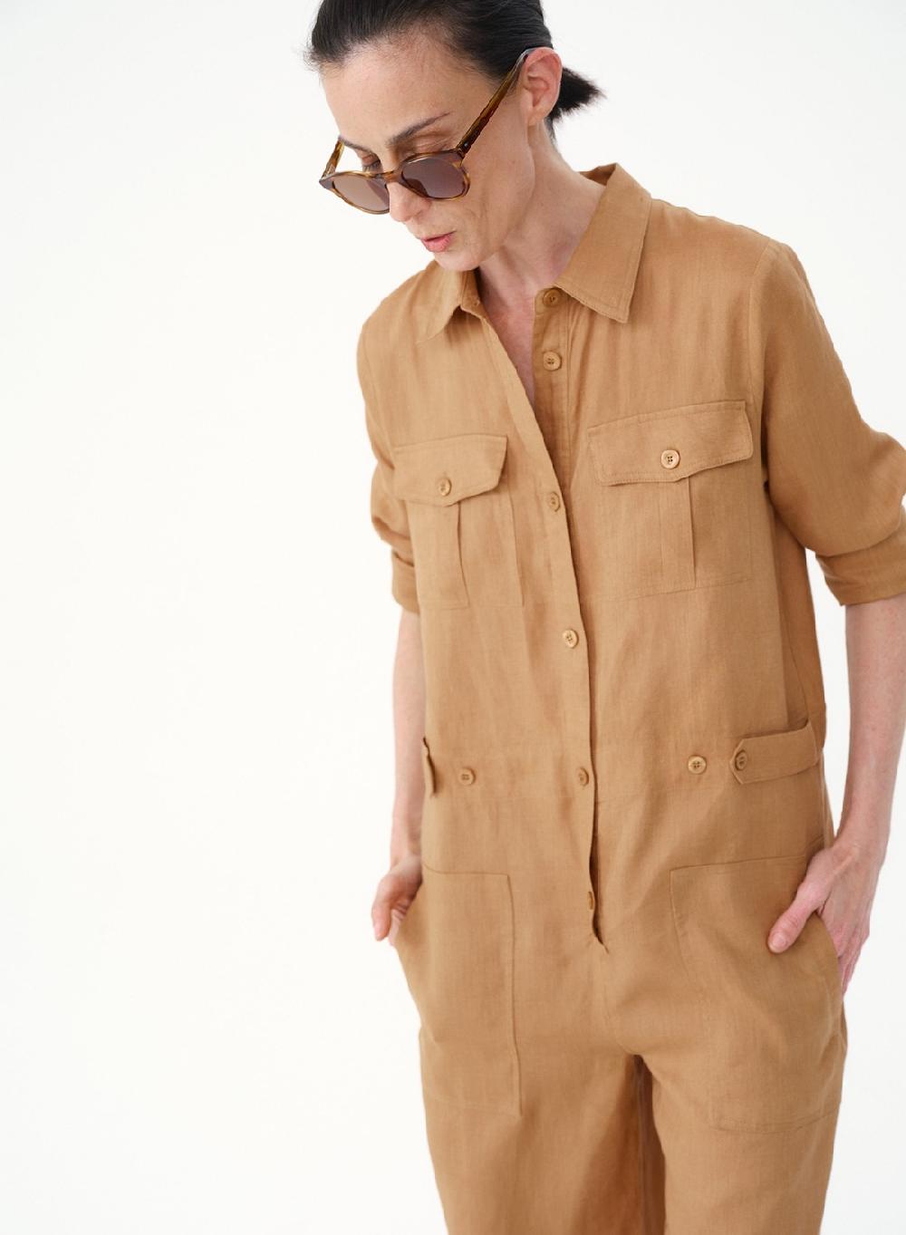 Etiqueta Negra Entero Camisero Lino