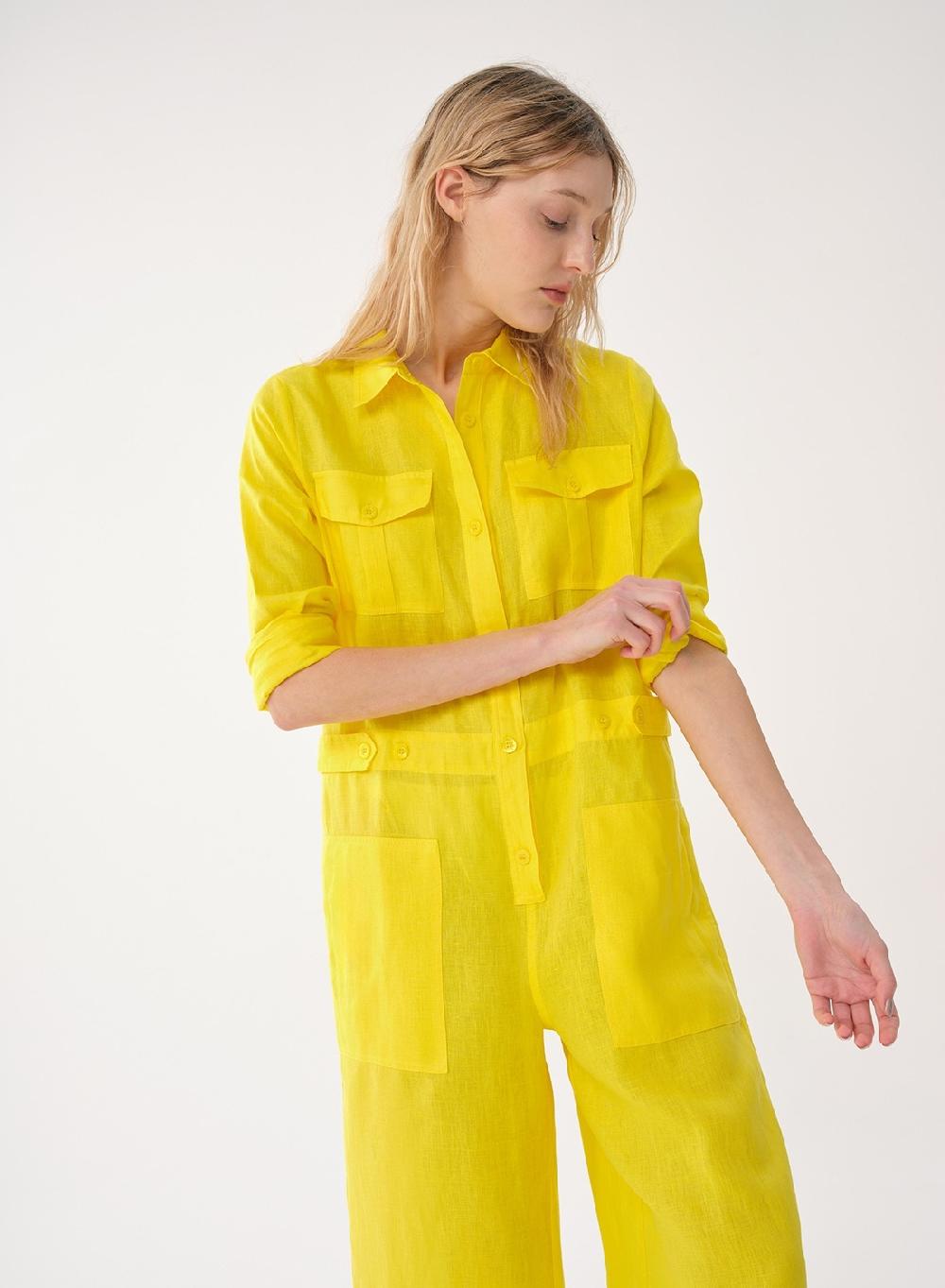 Etiqueta Negra Entero Camisero Lino