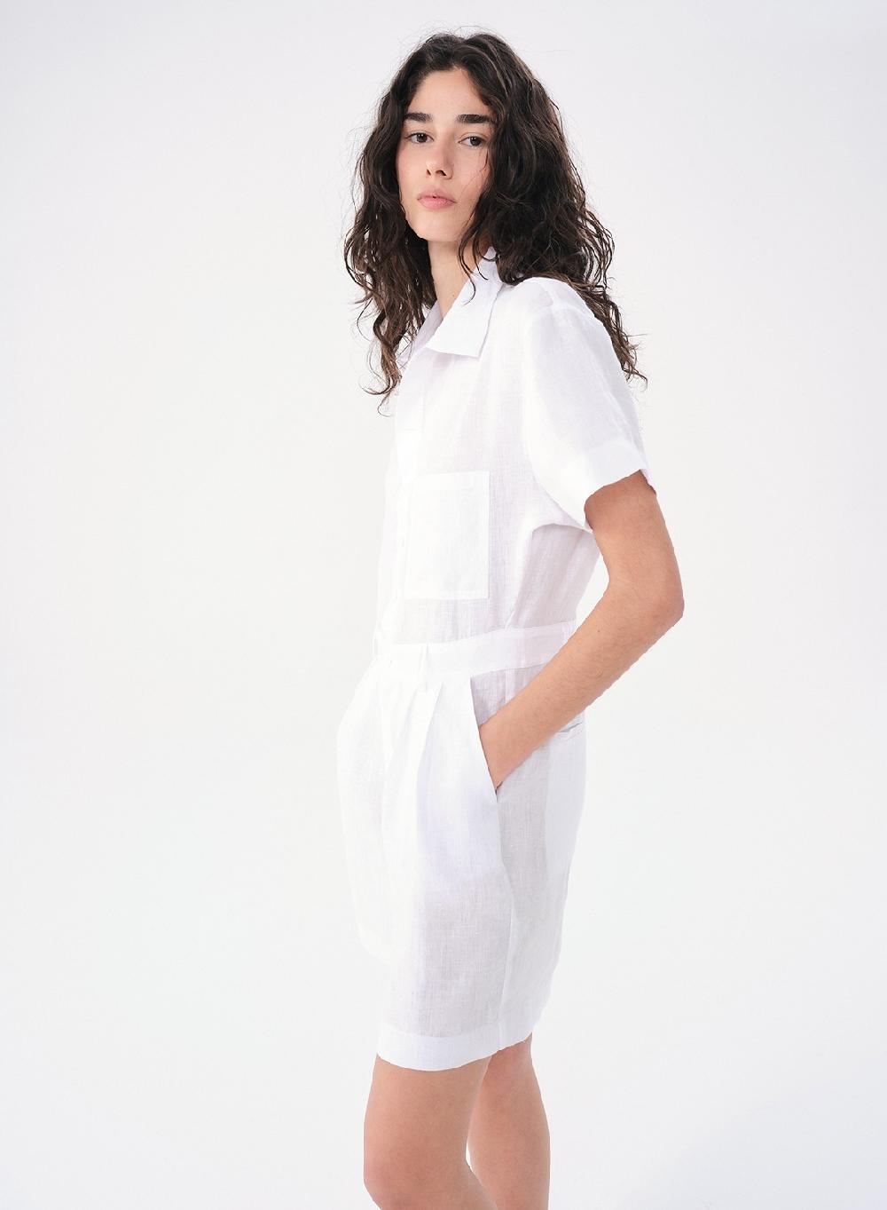 Etiqueta Negra ENTERO CORTO LINO