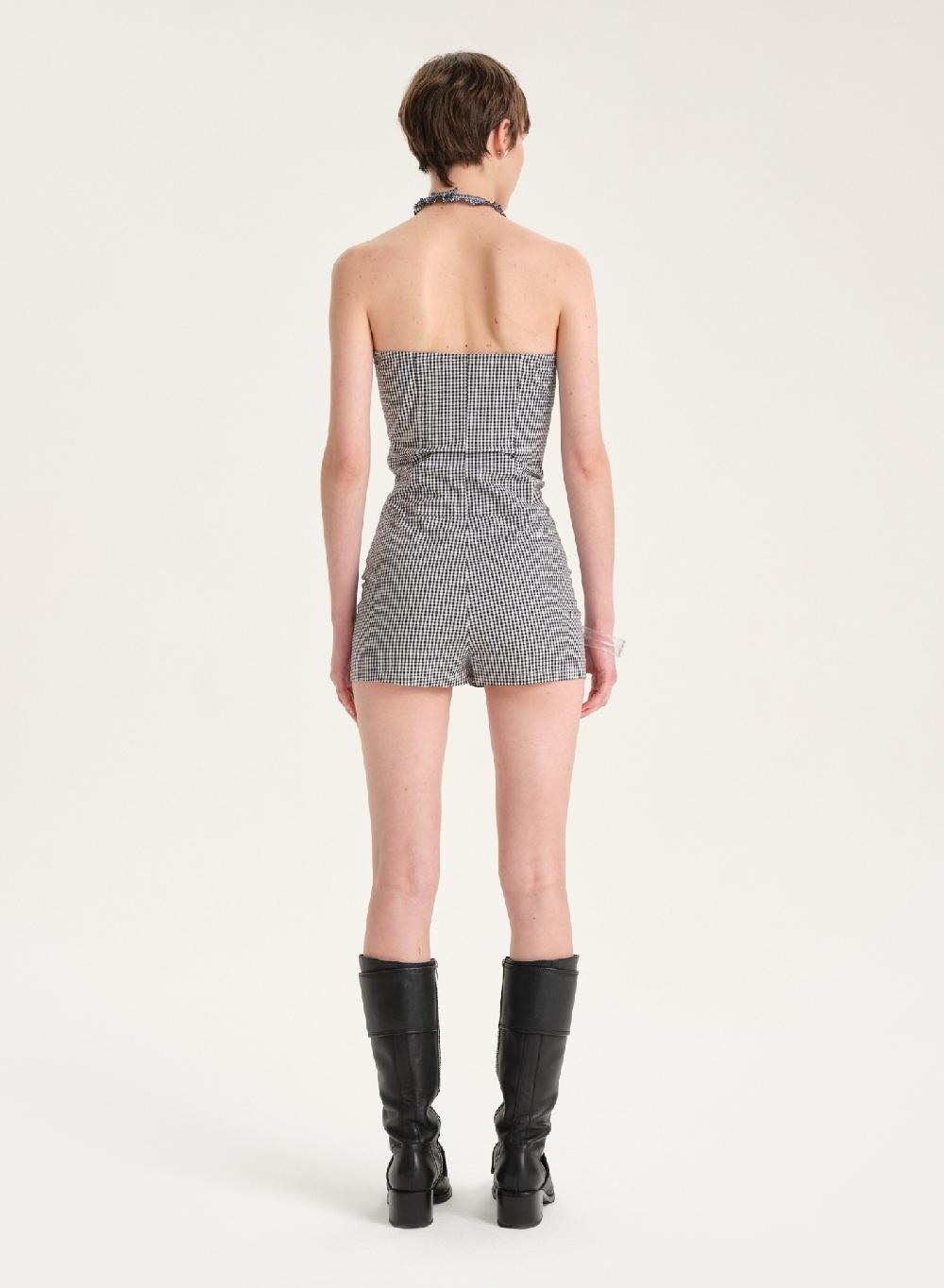 Etiqueta Negra Entero Strapless Poplin