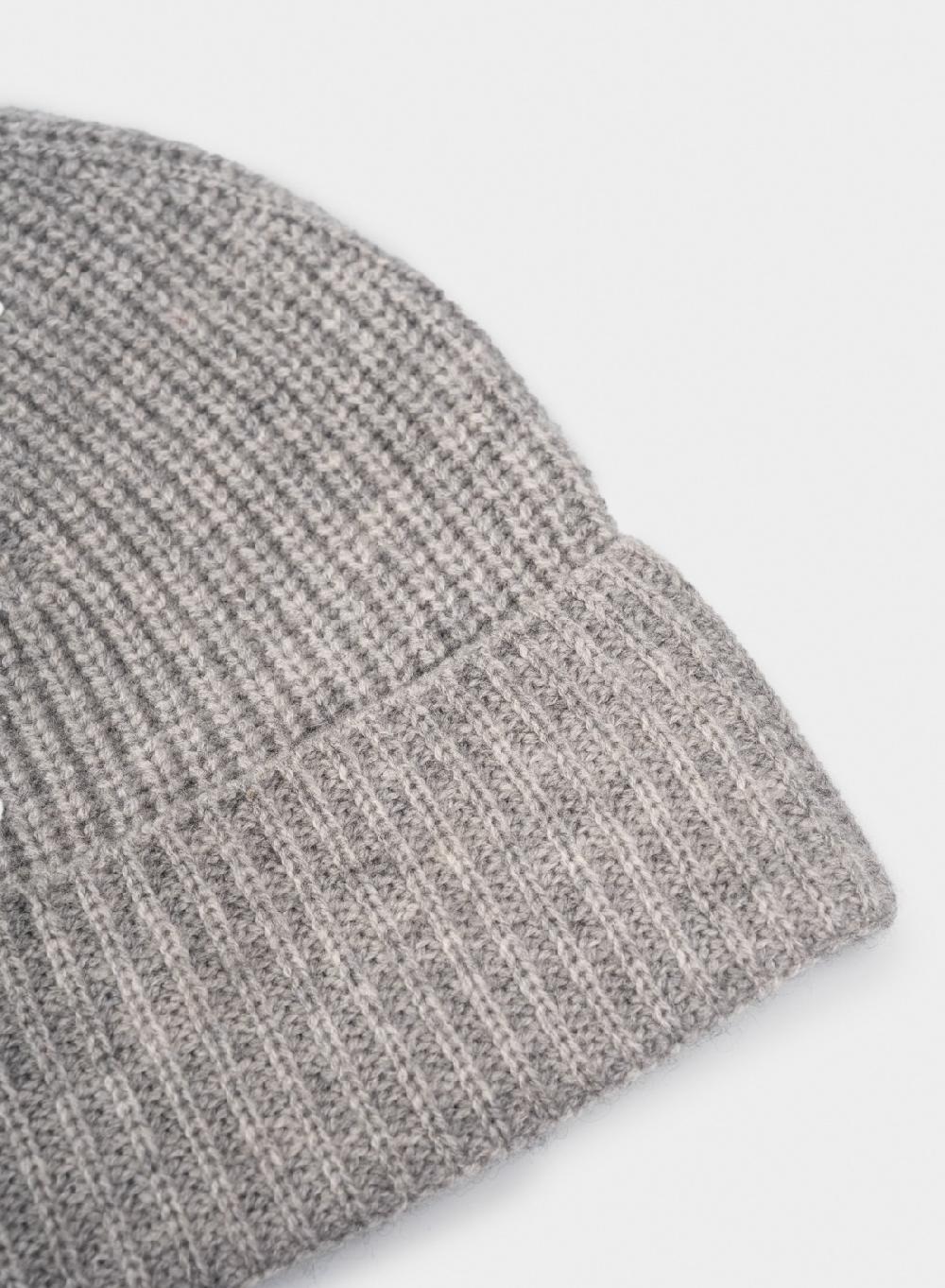 Etiqueta Negra Gorro Tejido