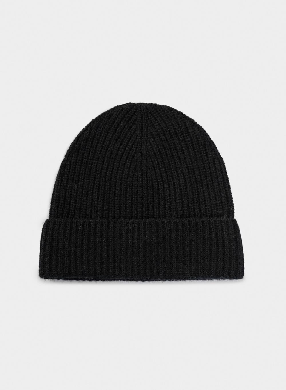 Etiqueta Negra Gorro Tejido