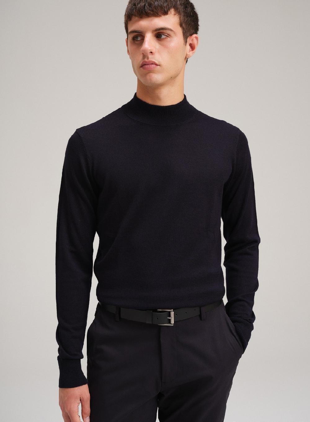 Etiqueta Negra Media Polera Merino