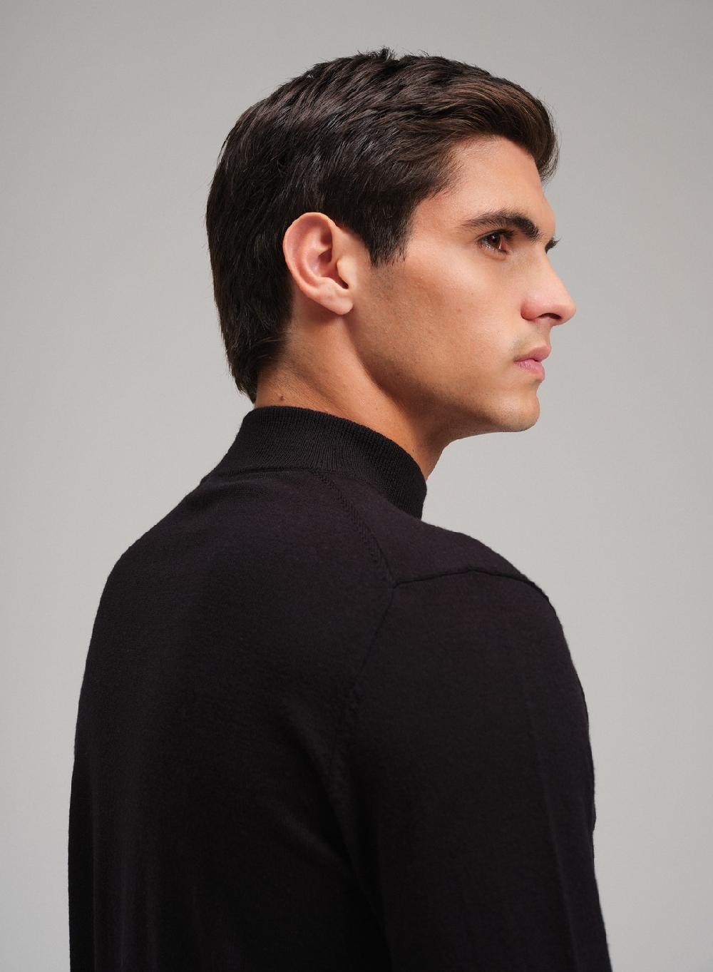 Etiqueta Negra Media Polera Merino