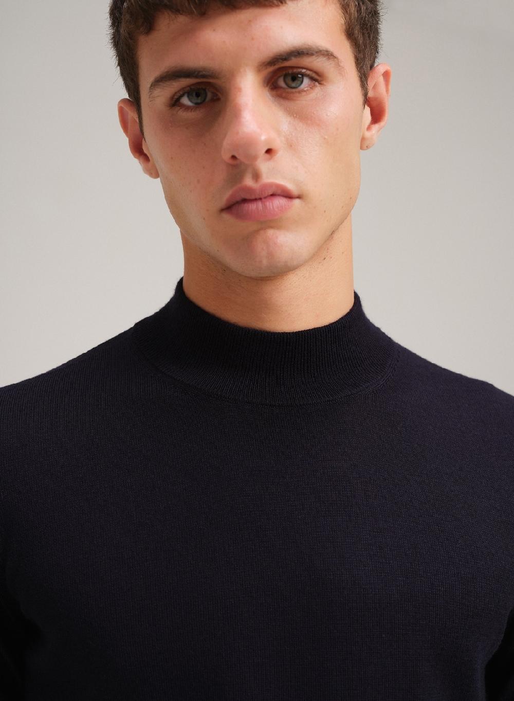 Etiqueta Negra Media Polera Merino