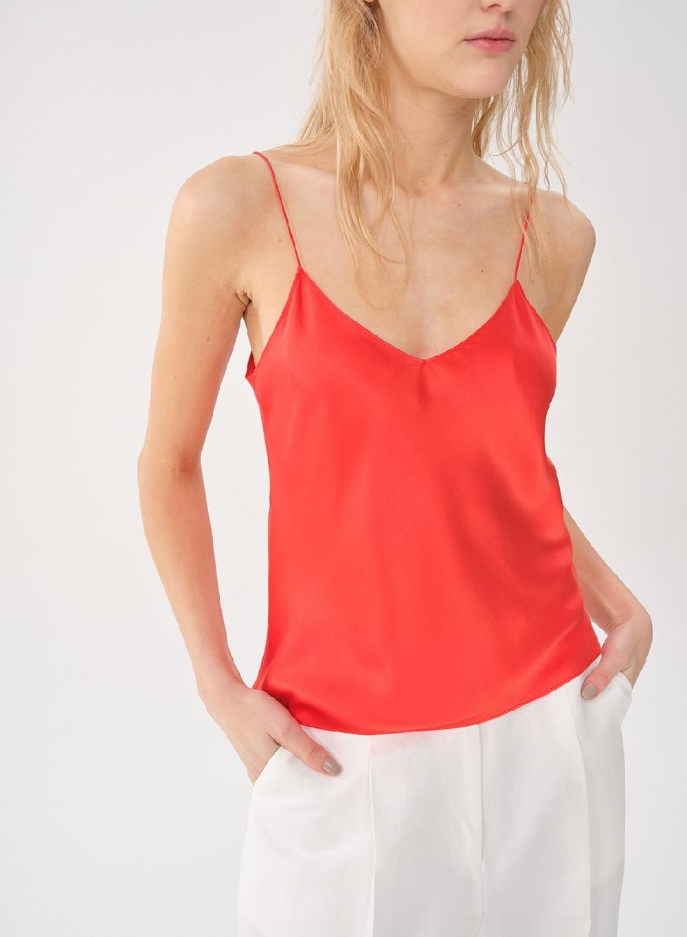 Etiqueta negra MUSCULOSA SEDA