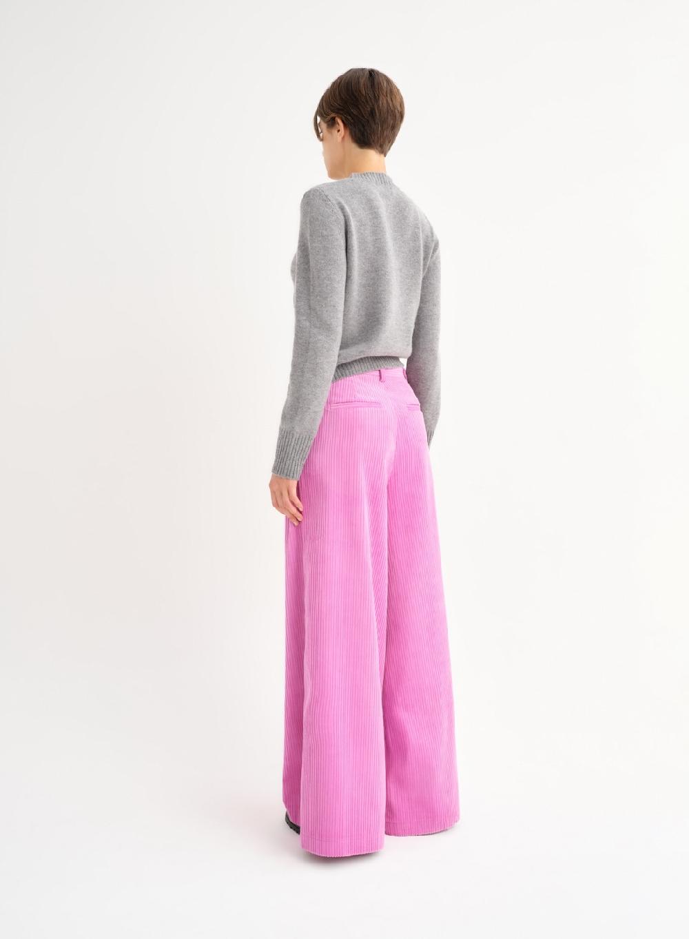 Etiqueta Negra Pantalon Ancho Corderoy