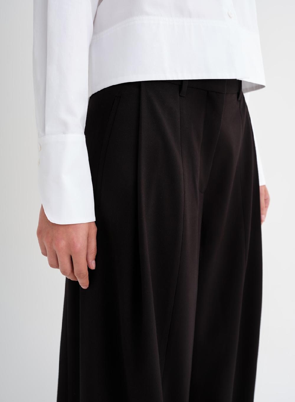 Etiqueta Negra Pantalon Ancho Formal
