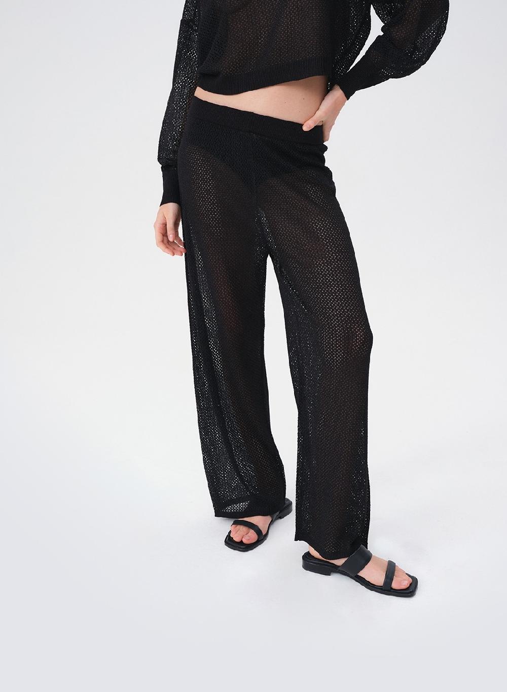 Etiqueta Negra Pantalon Calado Lurex
