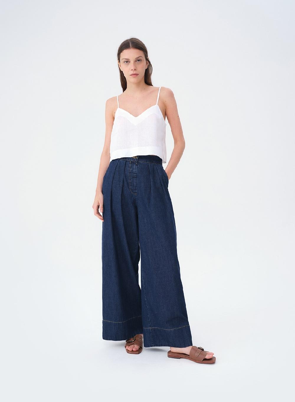 Etiqueta Negra Pantalon Denim Liviano