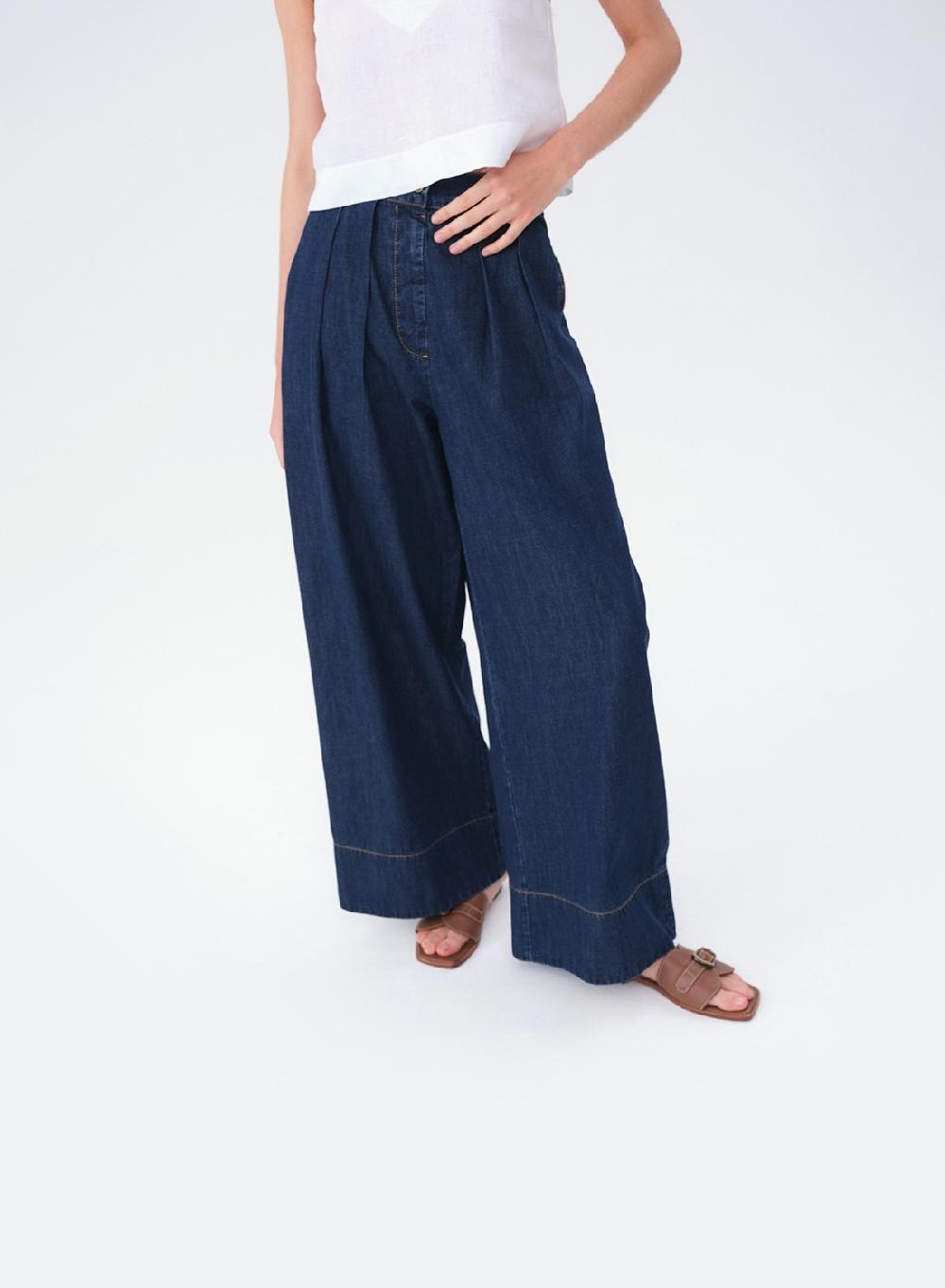 Etiqueta Negra Pantalon Denim Liviano