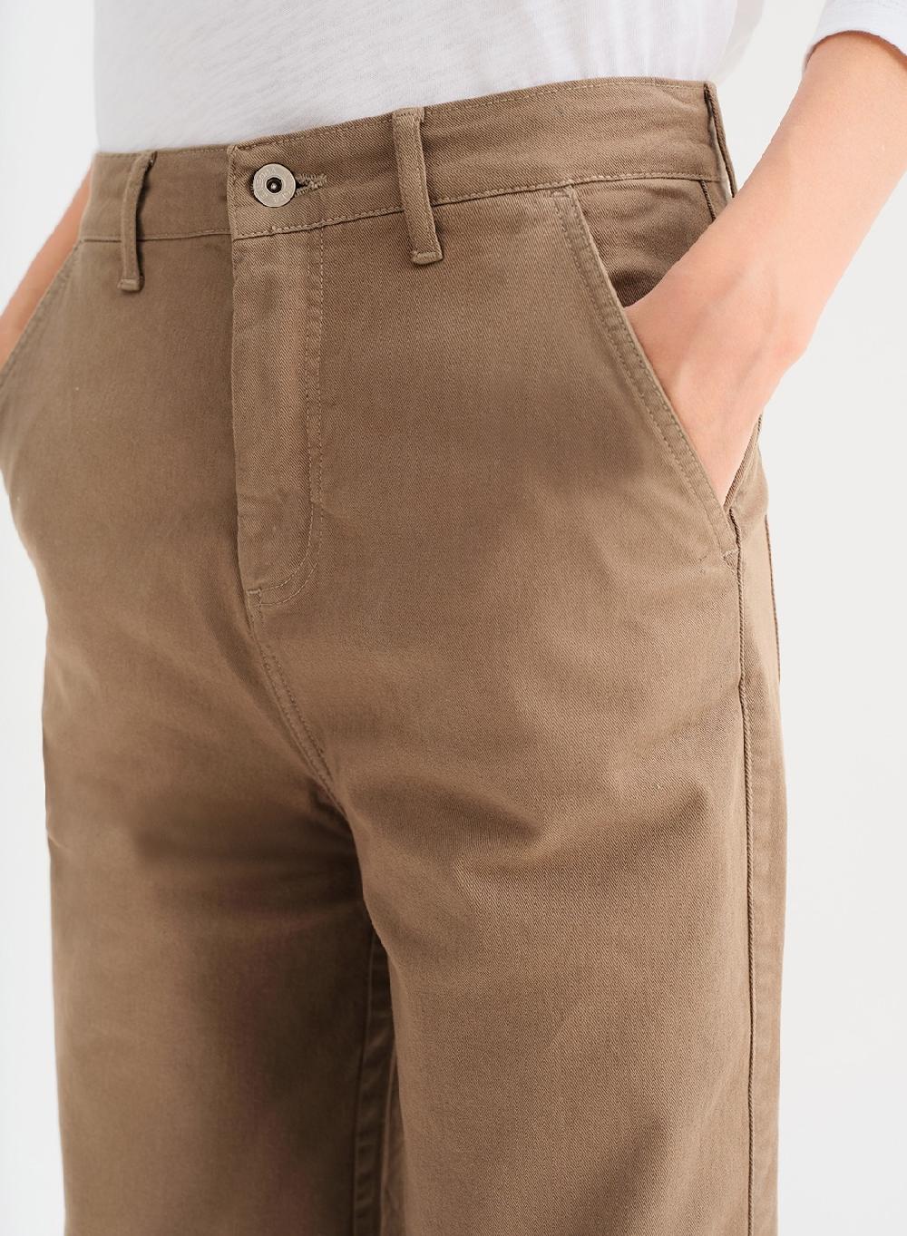 Etiqueta Negra Pantalon Gabardina Color