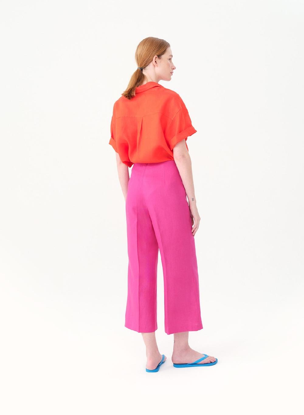 Etiqueta Negra Pantalon Oxford Lino