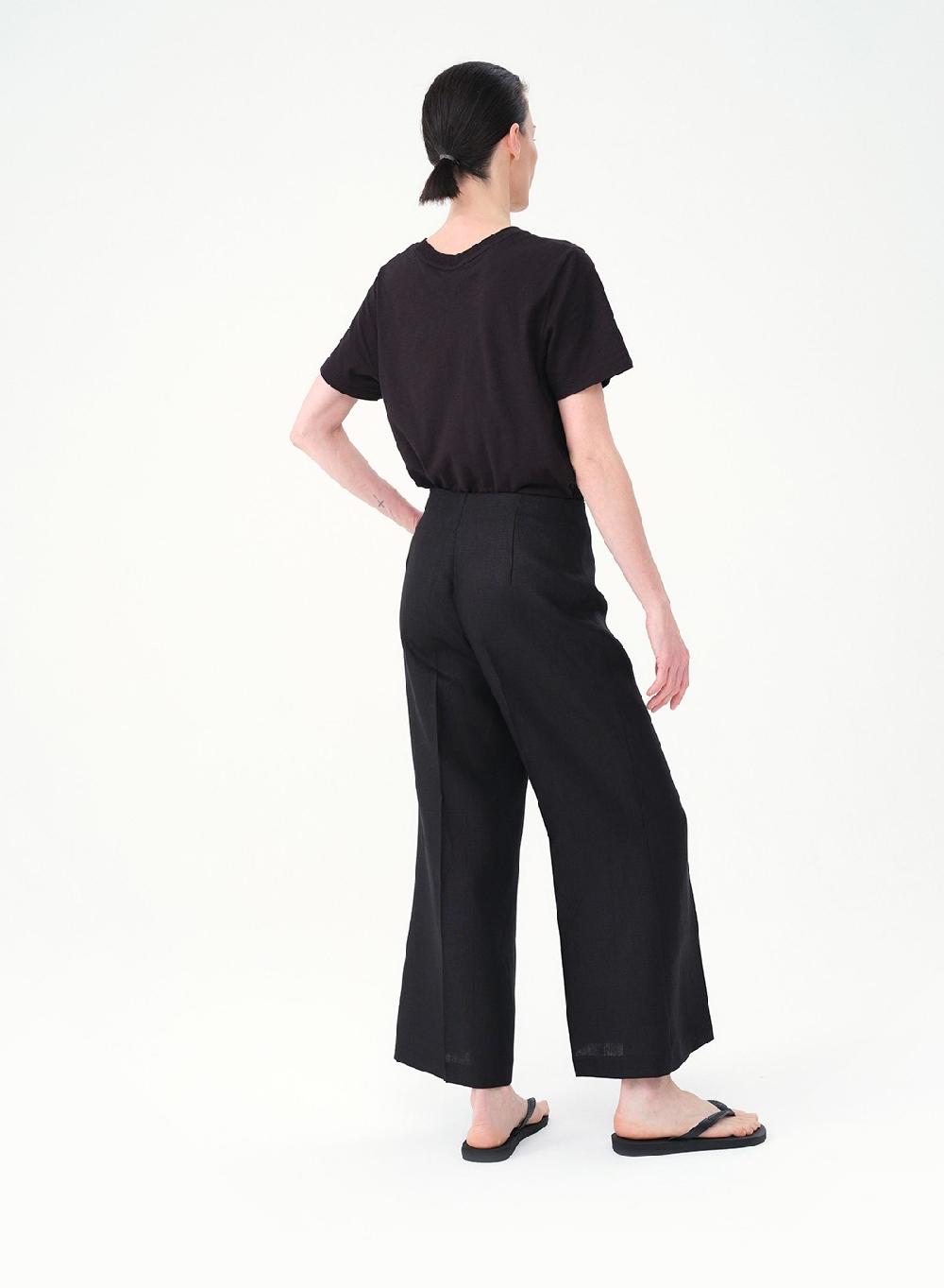 Etiqueta Negra Pantalon Oxford Lino