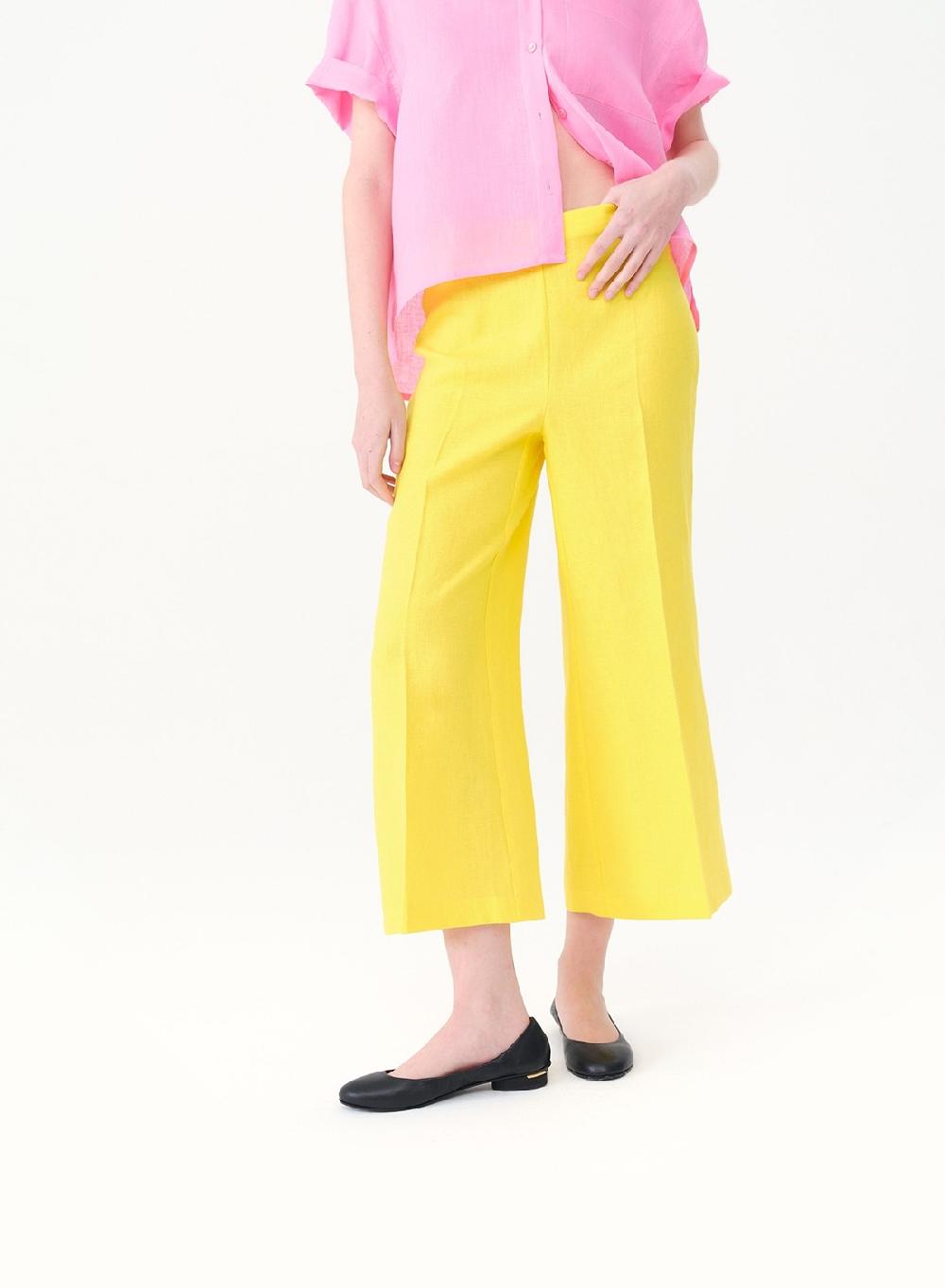 Etiqueta Negra Pantalon Oxford Lino