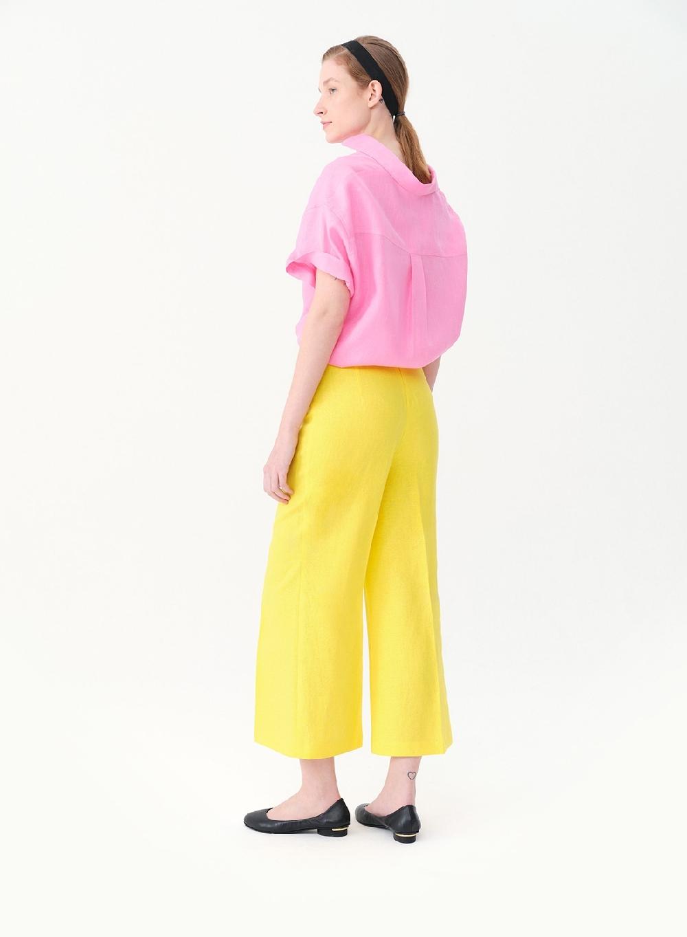 Etiqueta Negra Pantalon Oxford Lino