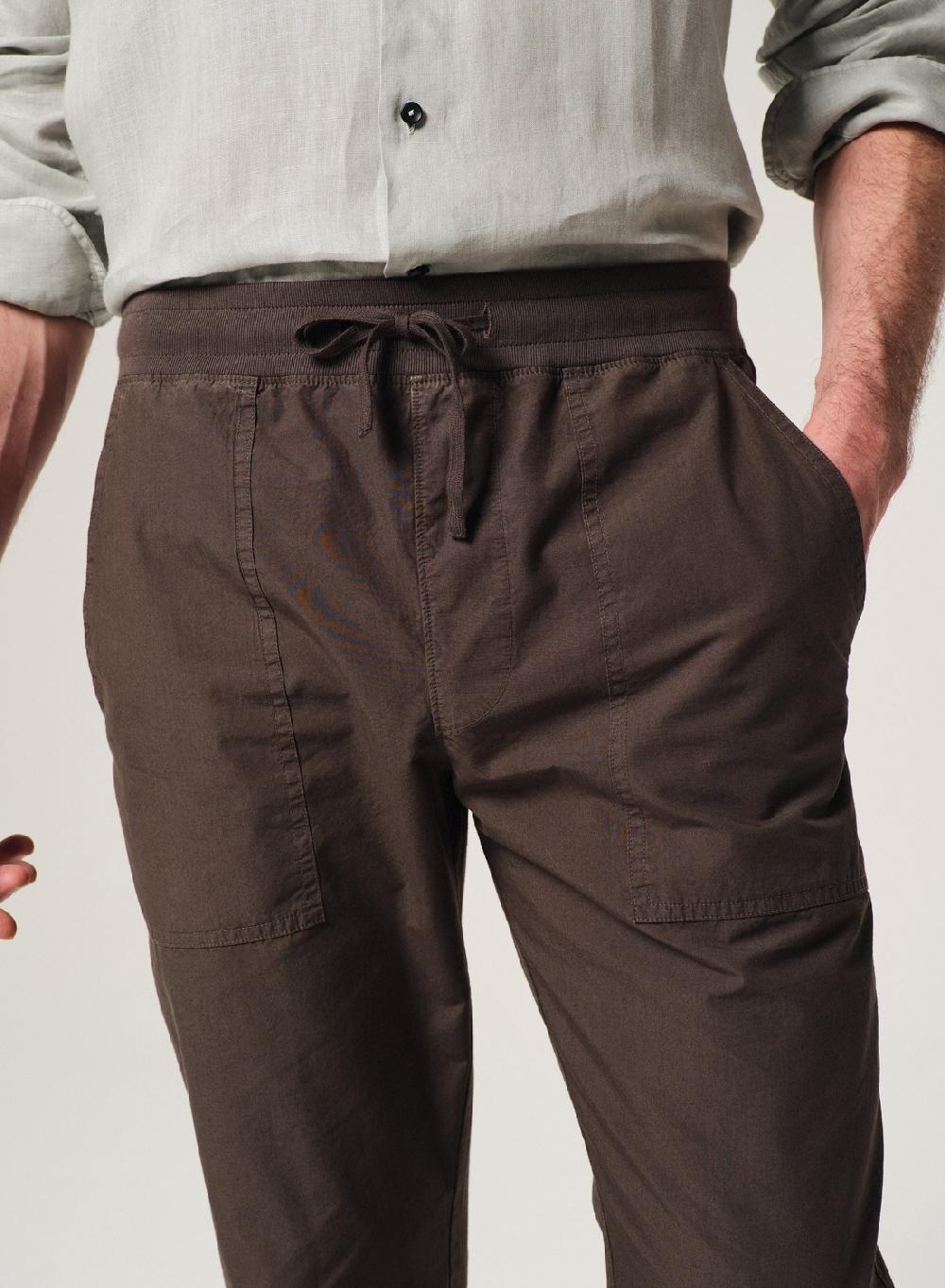 Etiqueta Negra PANTALON PAPER TOUCH GARMENT DYE