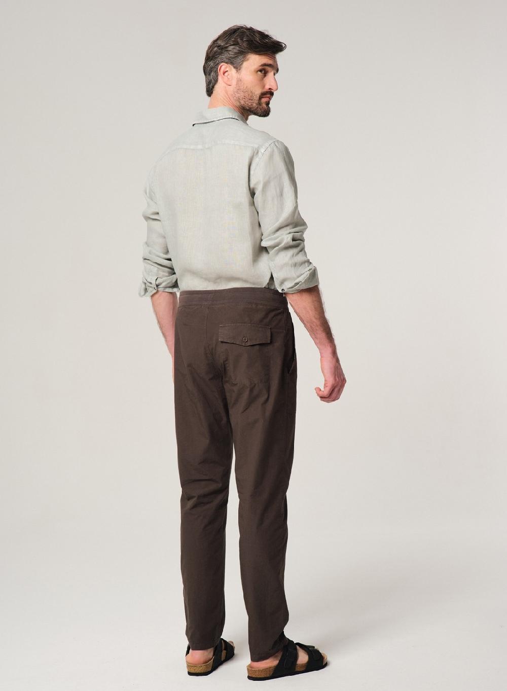 Etiqueta Negra PANTALON PAPER TOUCH GARMENT DYE