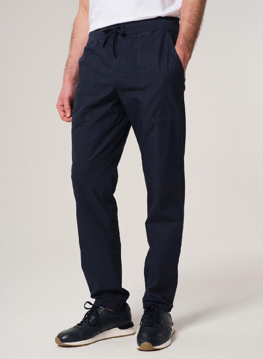 Etiqueta negra PANTALON PAPER TOUCH GARMENT DYE