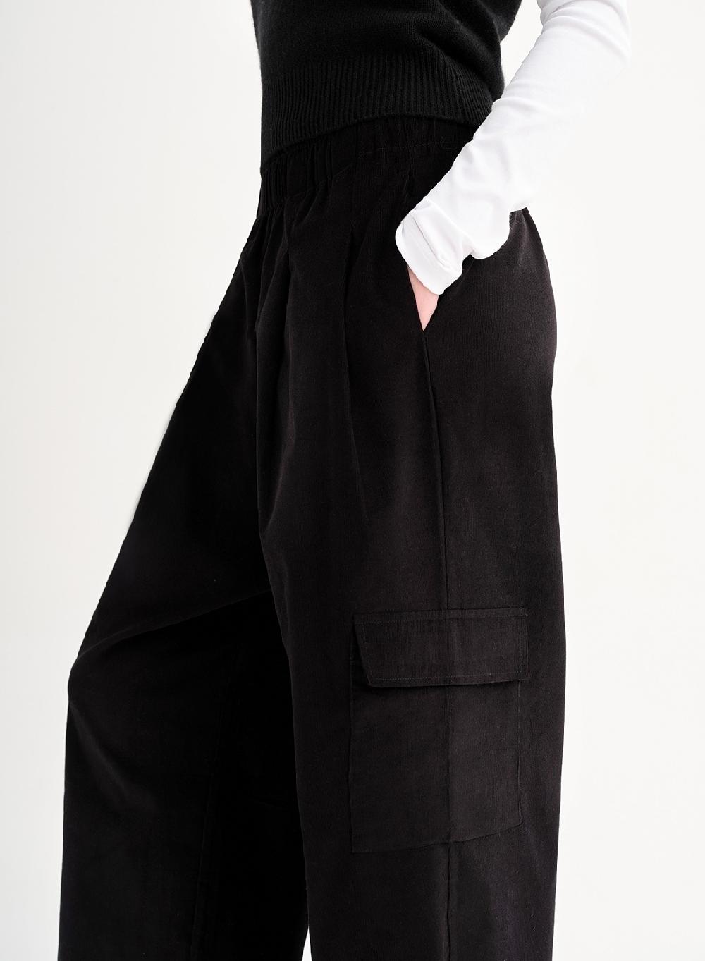 Etiqueta Negra Pantalon Tabla Corderoy