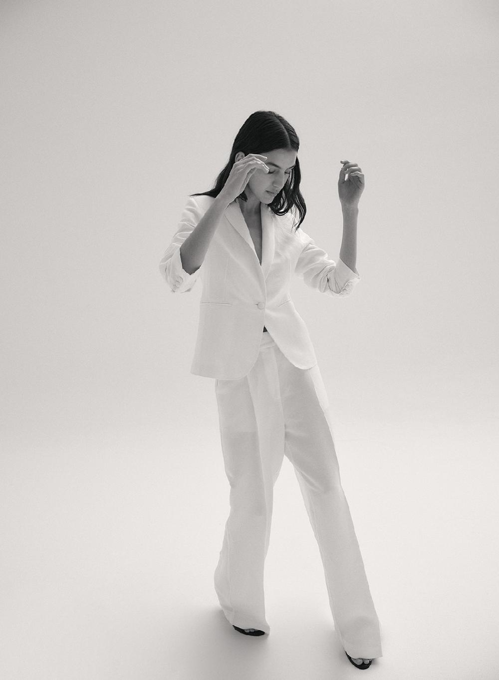 Etiqueta Negra PANTALON TABLA LINO SATEN