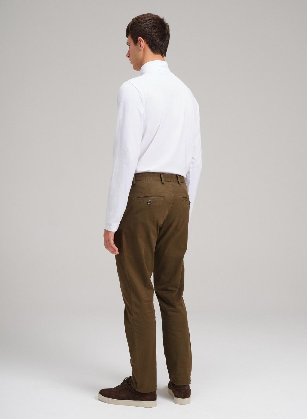 Etiqueta Negra Pantalon Trabas Gabardina Lavado